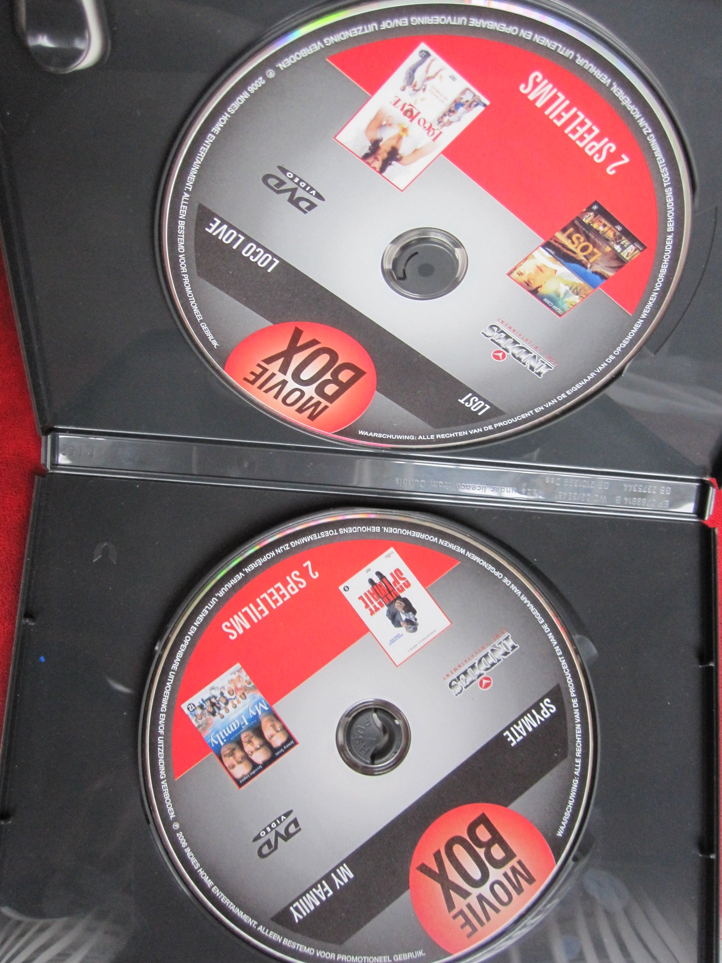 4 Speelfilms - Movie Box (4 films op 2 disc)