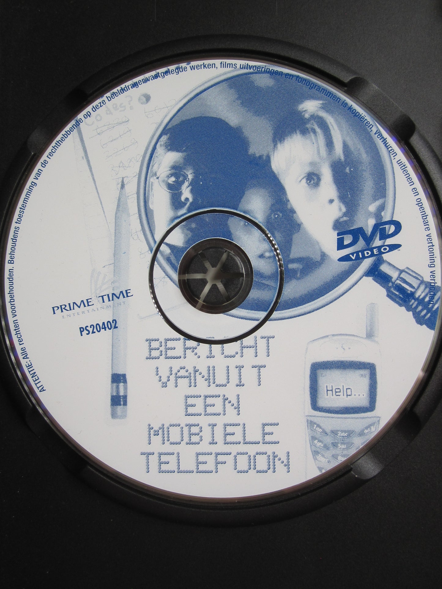 Bericht vanuit een mobiele telefoon