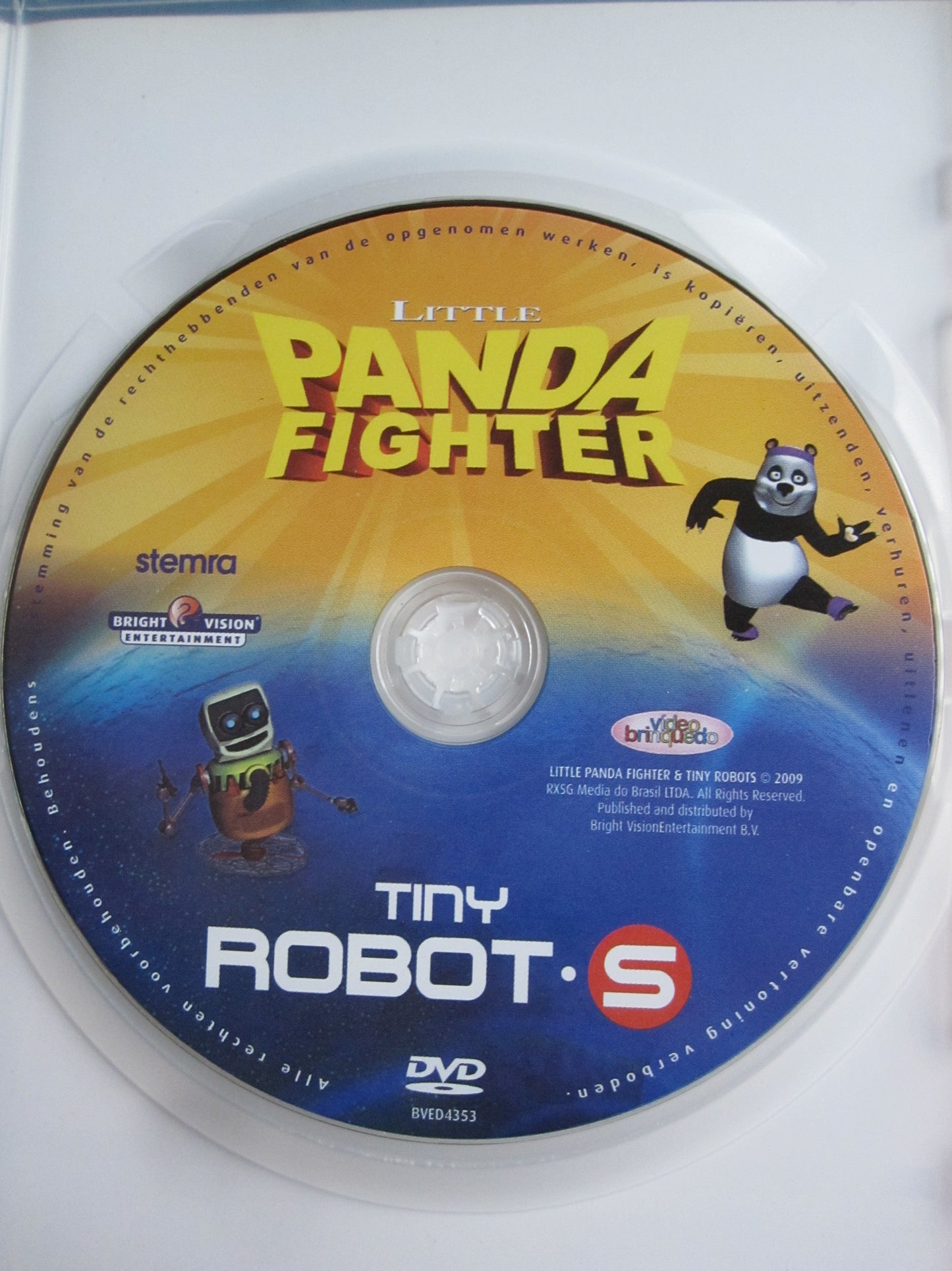 Little Panda Fighter + Tiny Robots (2 films op 1 DVD)