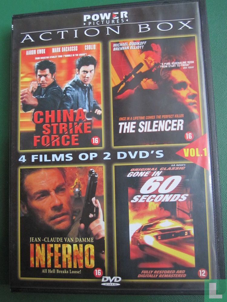 China Strike Force + The Silencer + Inferno + Gone in 60 Seconds