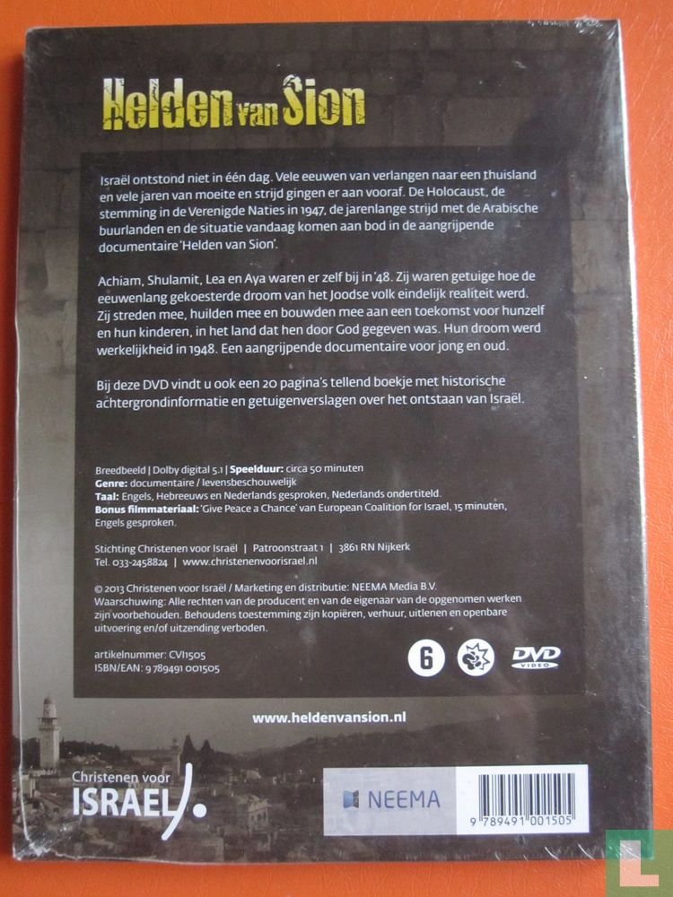 Helden van Sion (nieuw in de verpakking)