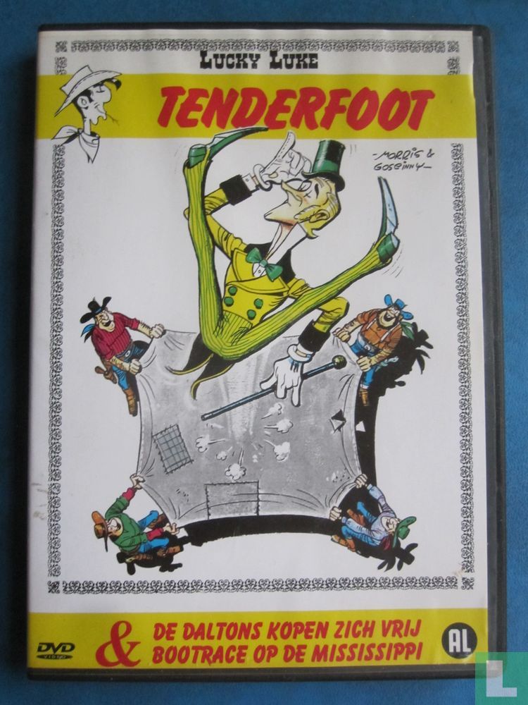 Tenderfoot + De Daltons kopen zich vrij + Bootrace op de Mississippi