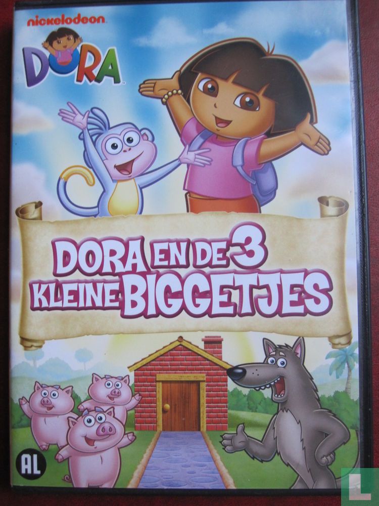 Dora en de 3 kleine biggetjes
