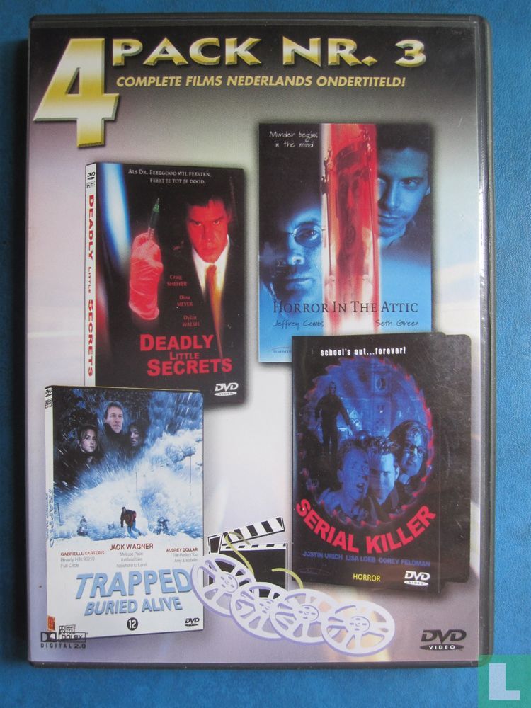 Deadly Little Secrets + Horror In The Attic + Trapped, Buried Alive + Serial Killer (2)