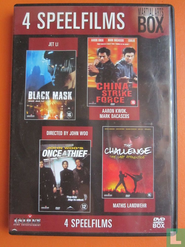 Black Mask + China Strike Force + Once a Thief + The Challenge