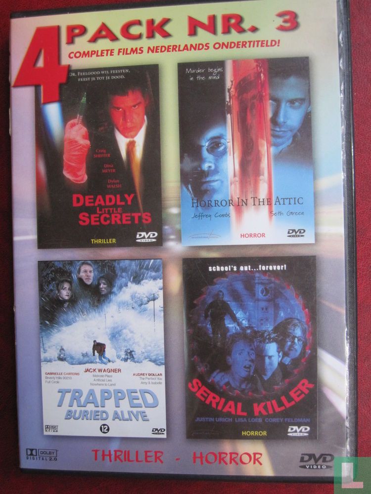 Deadly Little Secrets + Horror In The Attic + Trapped, Buried Alive + Serial Killer (1)