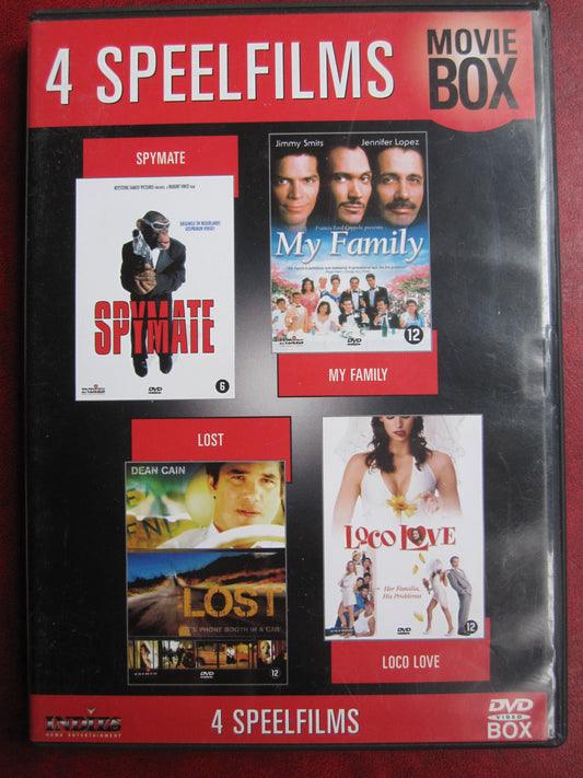 4 Speelfilms - Movie Box (4 films op 2 disc)
