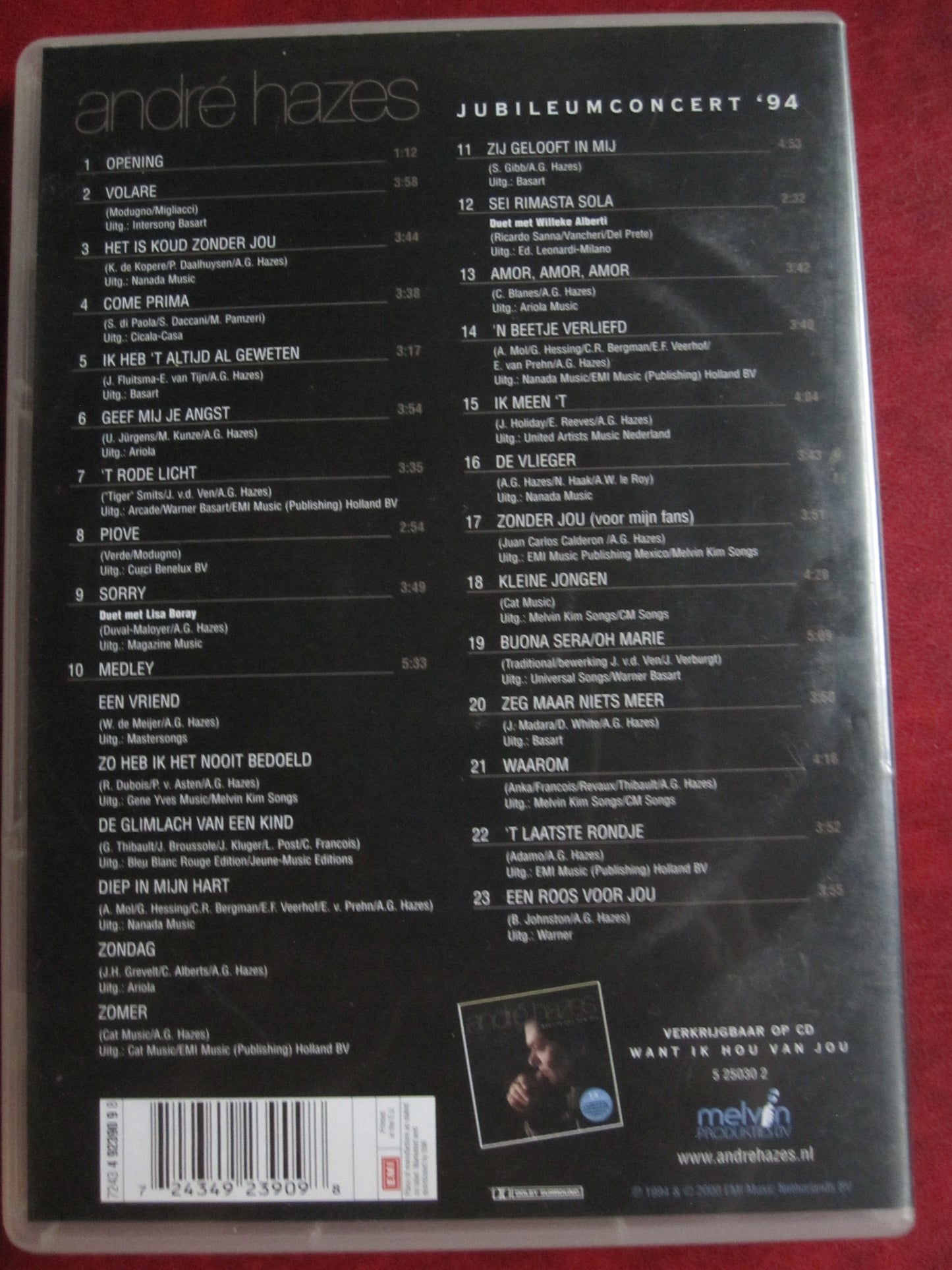 André Hazes Jubileumconcert '94