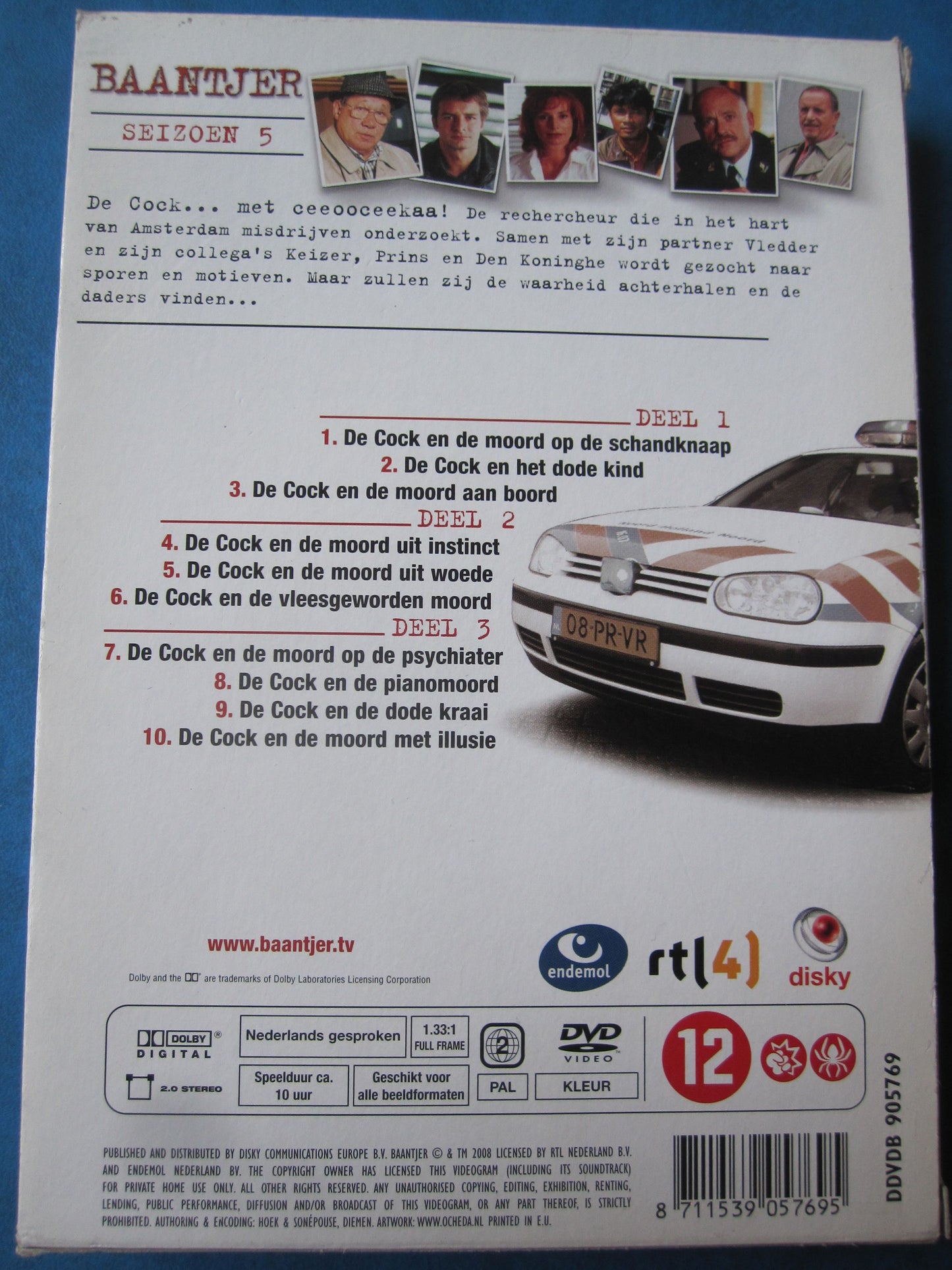 Baantjer - Seizoen 5 (3 disc)