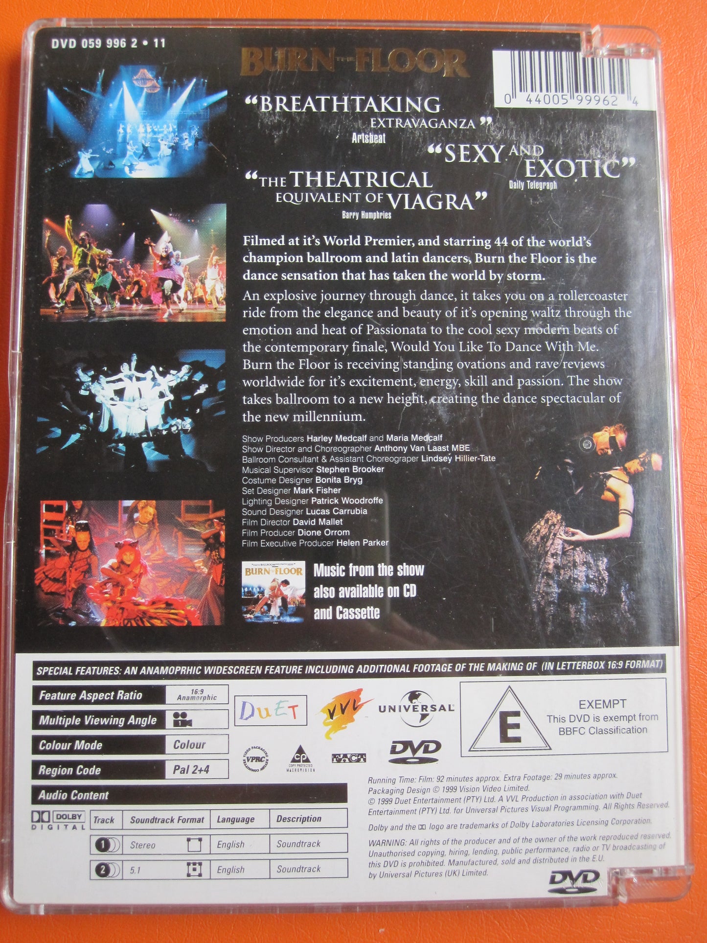 Burn the Floor (1999)