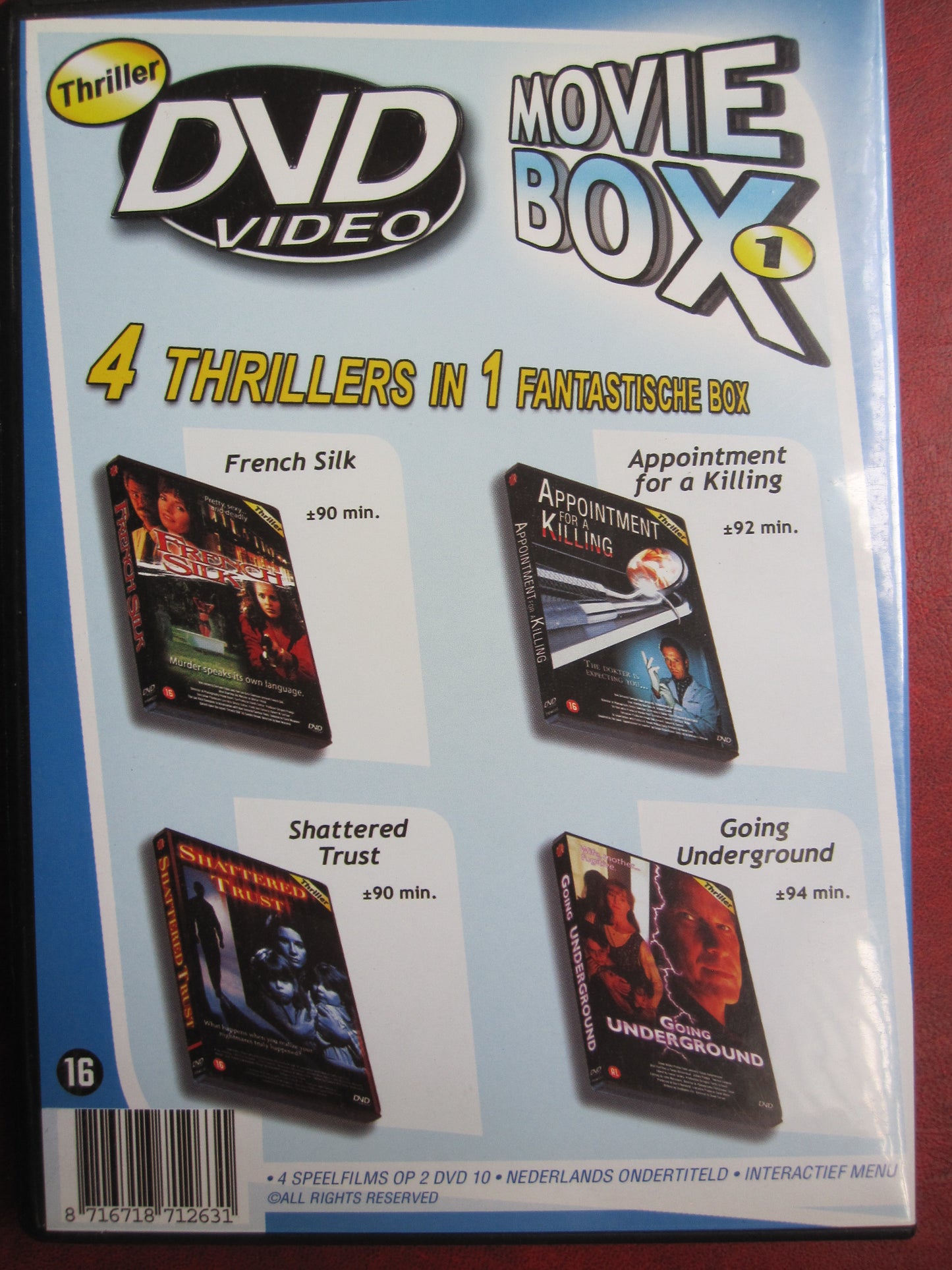 DVDvideo Moviebox 1 (4 films op 2 disc)