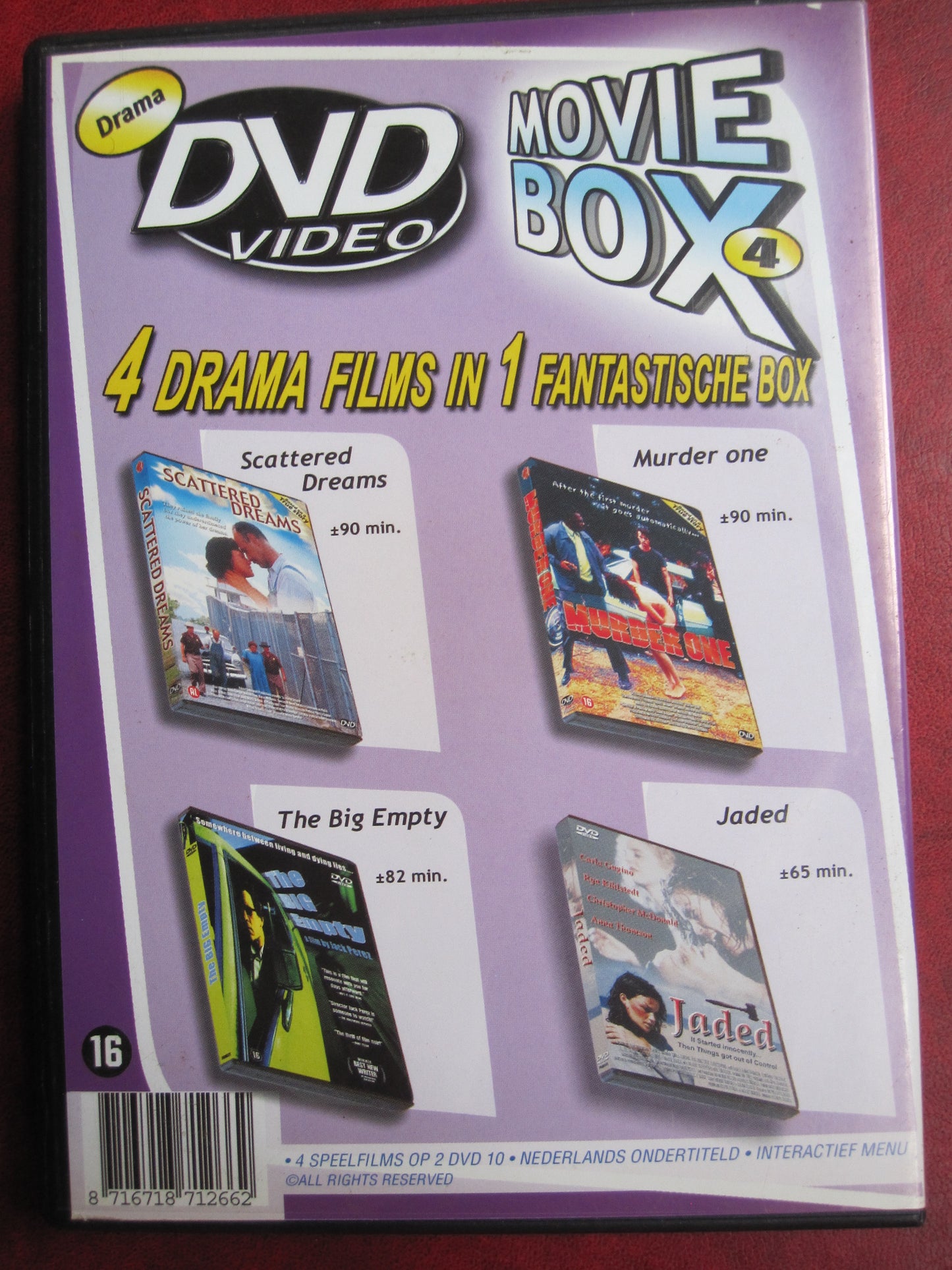 DVDvideo Moviebox 4 (4 films op 2 disc)