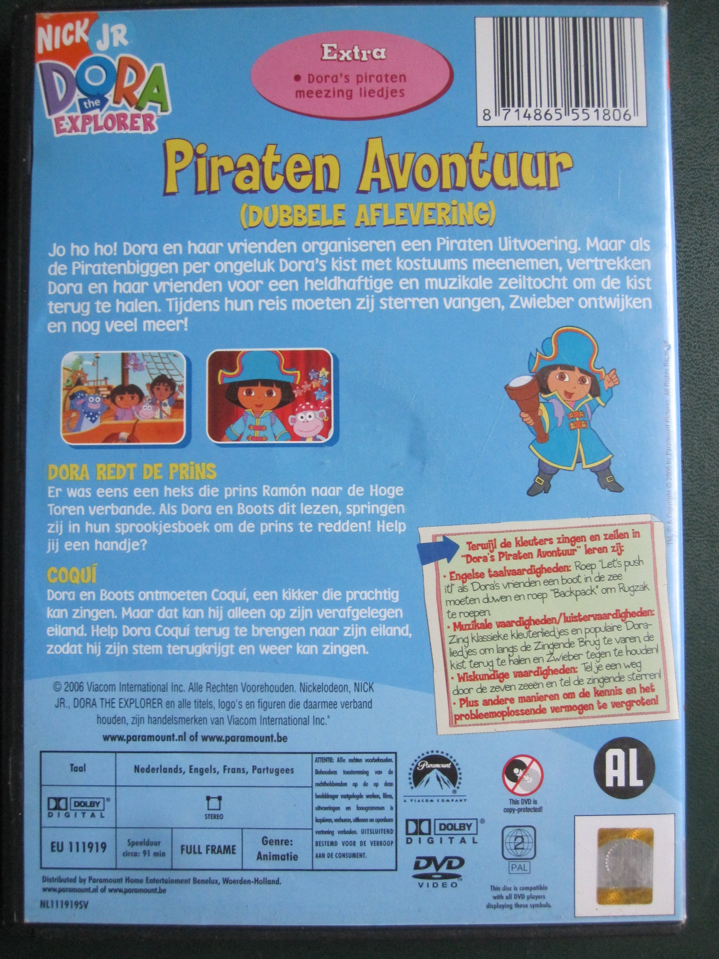 Dora - Piraten Avontuur