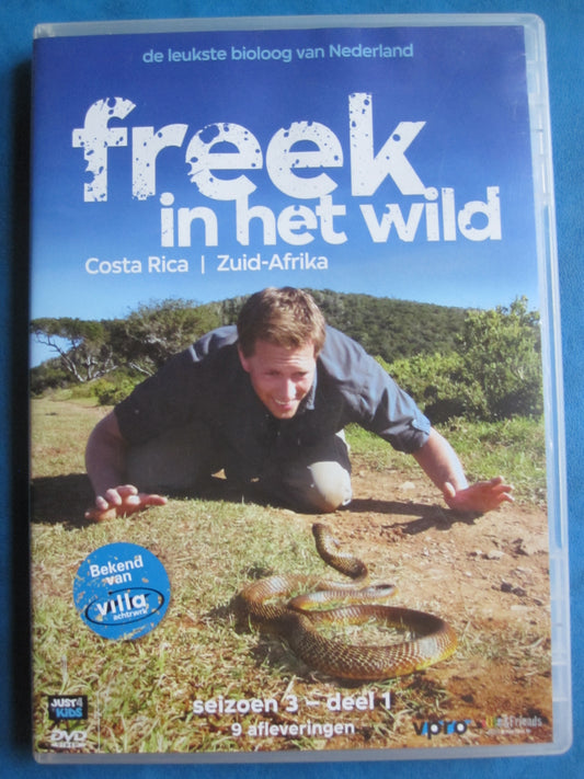 Freek in het Wild: Costa Rica/Zuid-Afrika