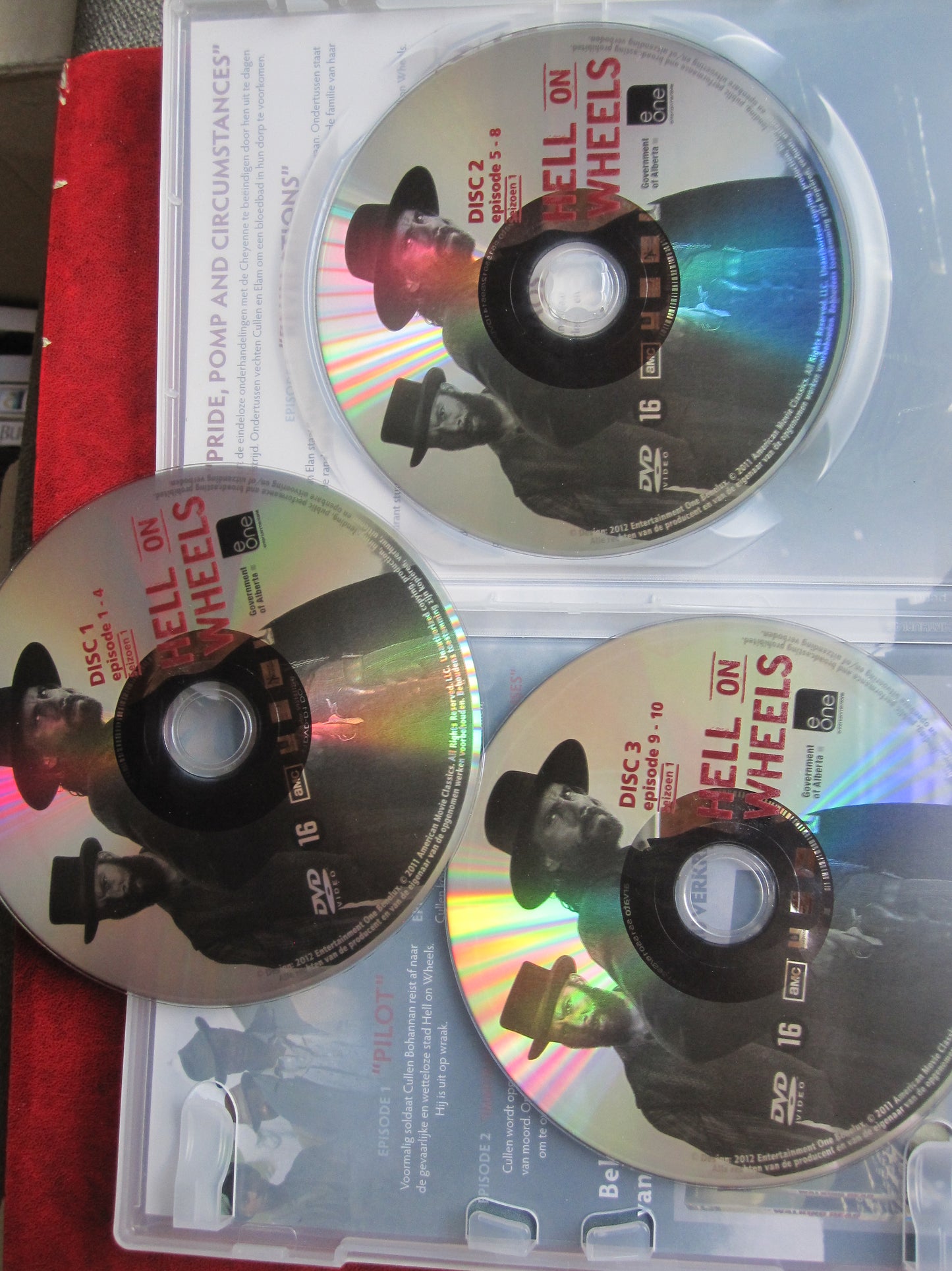 Hell on Wheels Het complete eerste seizoen (2011) 3 disc