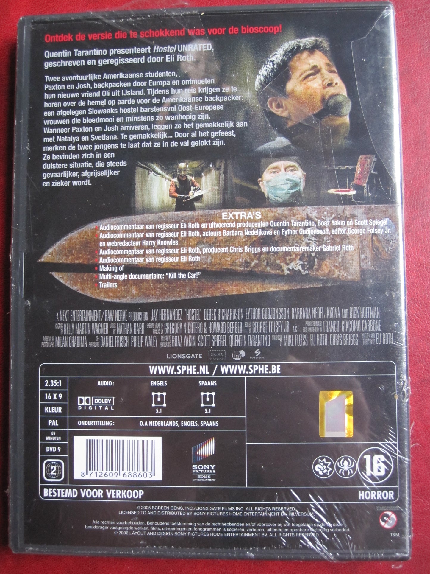 Hostel (2005) nieuw in de verpakking