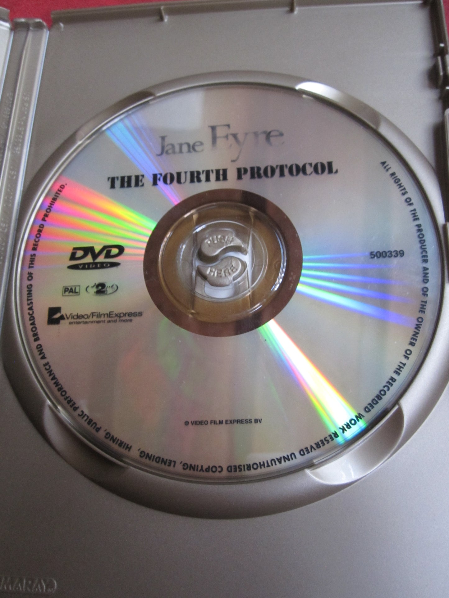 Jane Eyre + The Fourth Protocol (2 films op 1 DVD)
