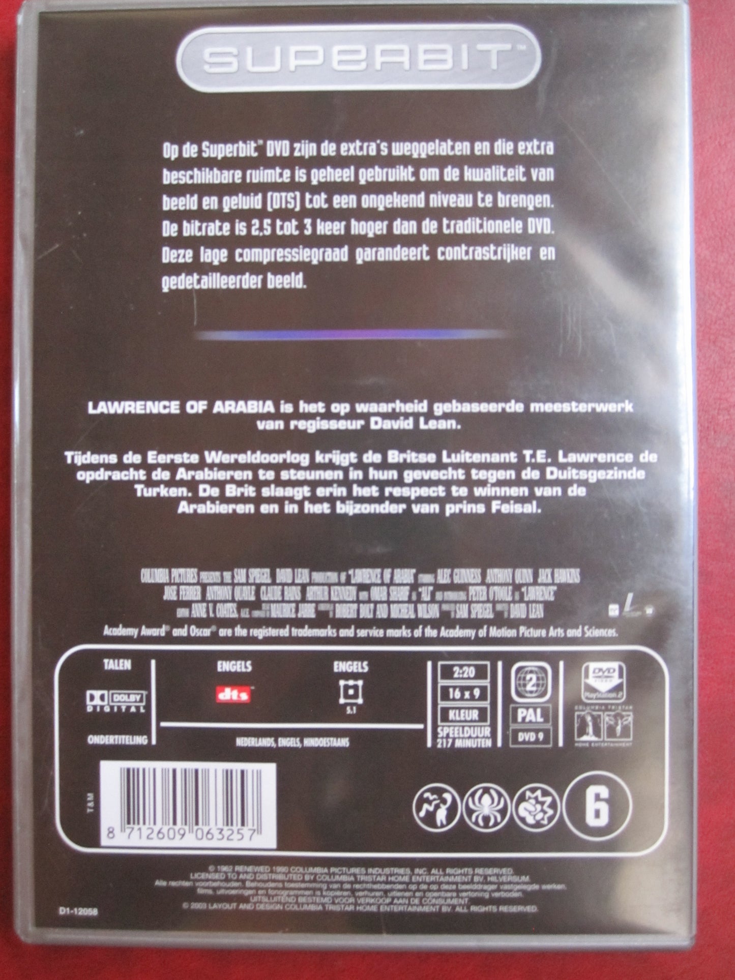 Lawrence of Arabia (1962) 2 disc