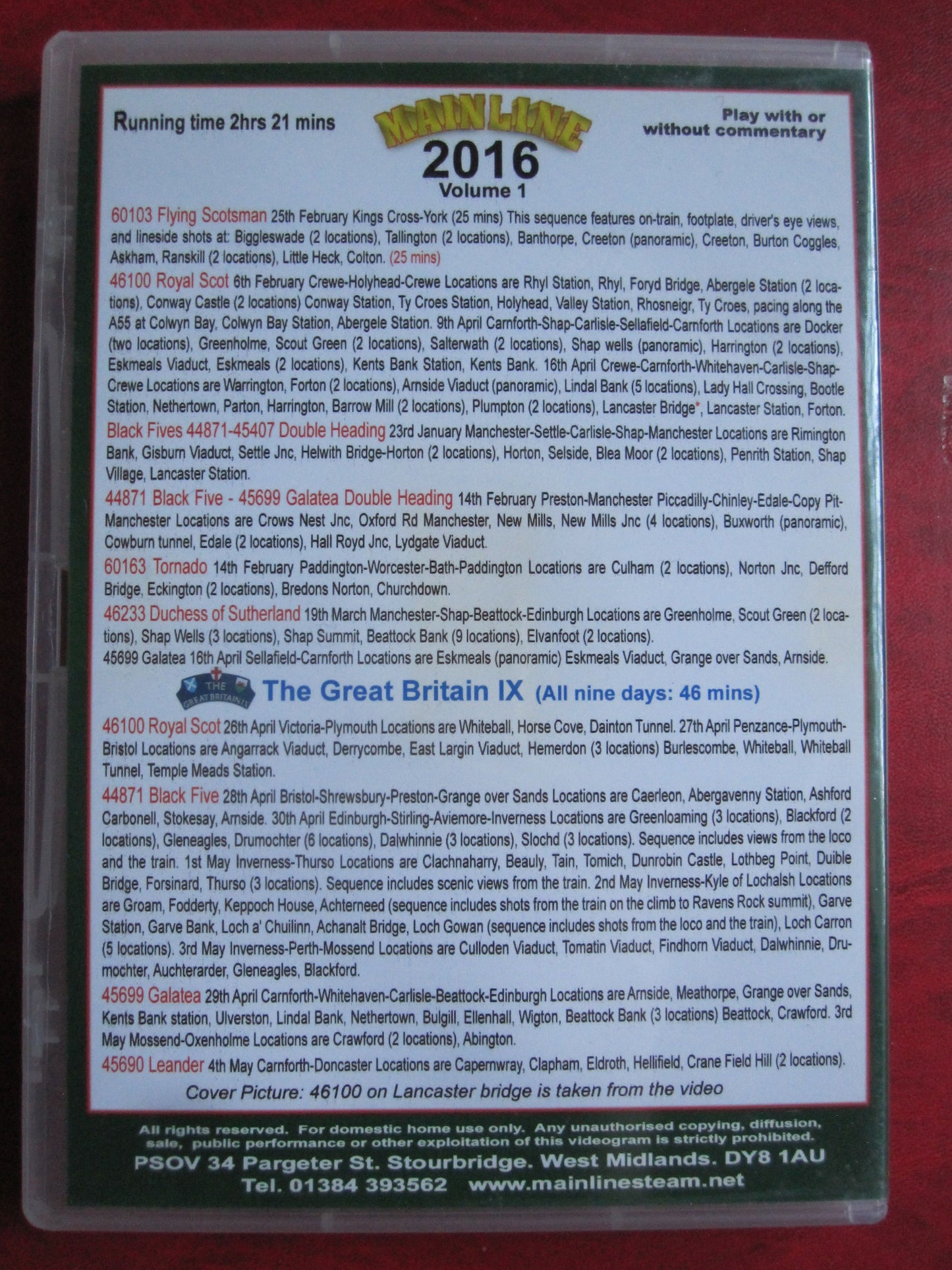 Mainline 2016 volume 1