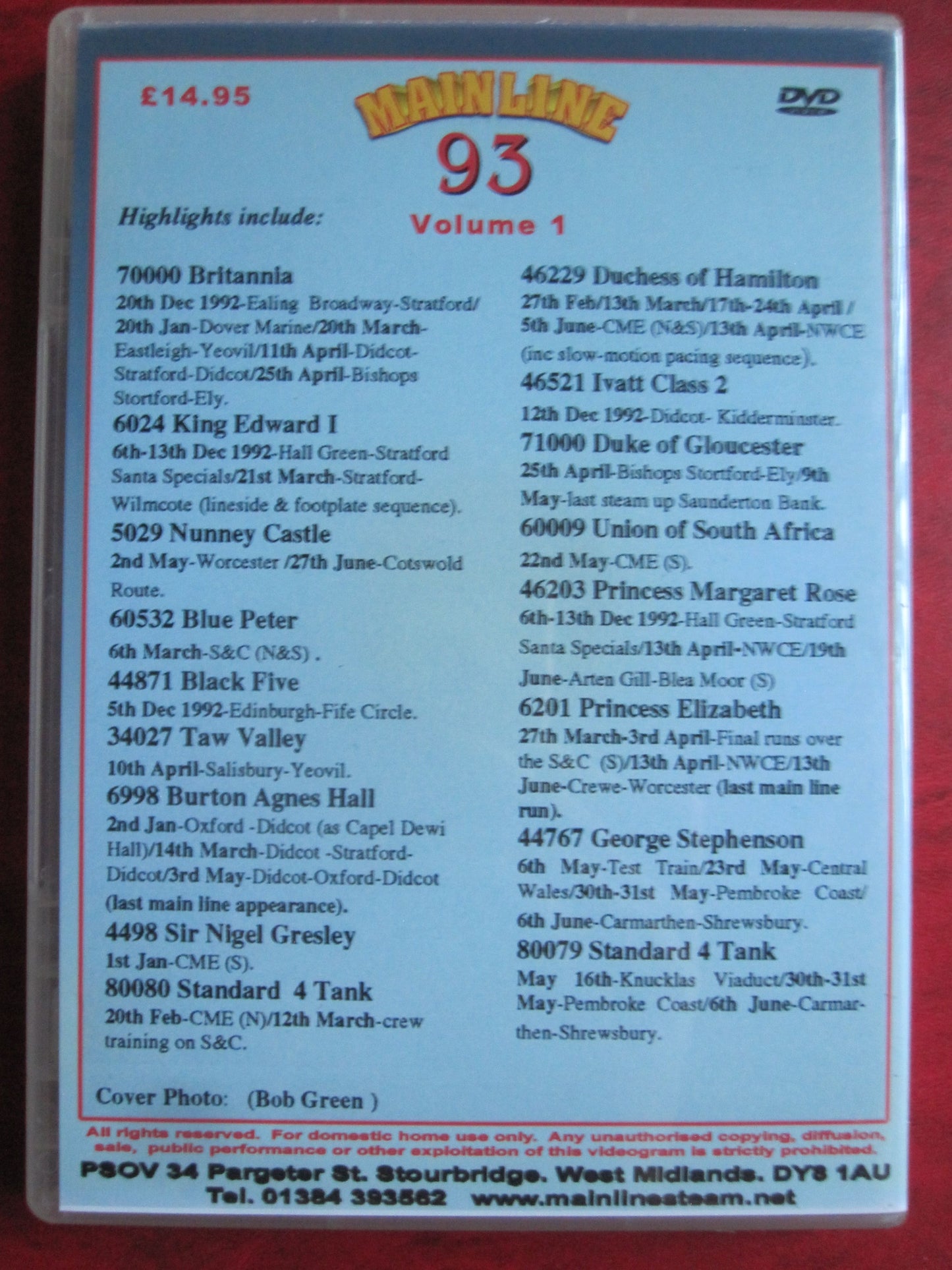 Mainline 93 volume 1