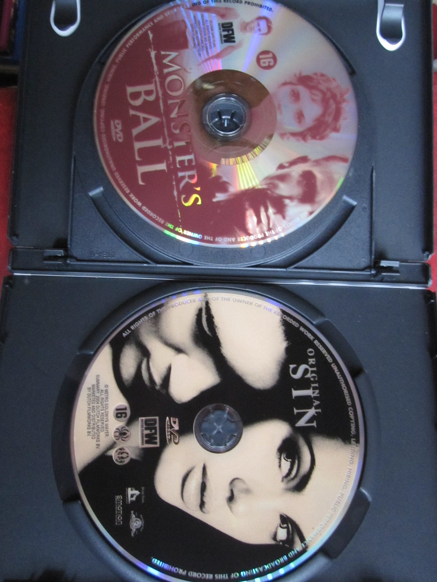 Monster's Ball + Original Sin (2 disc)