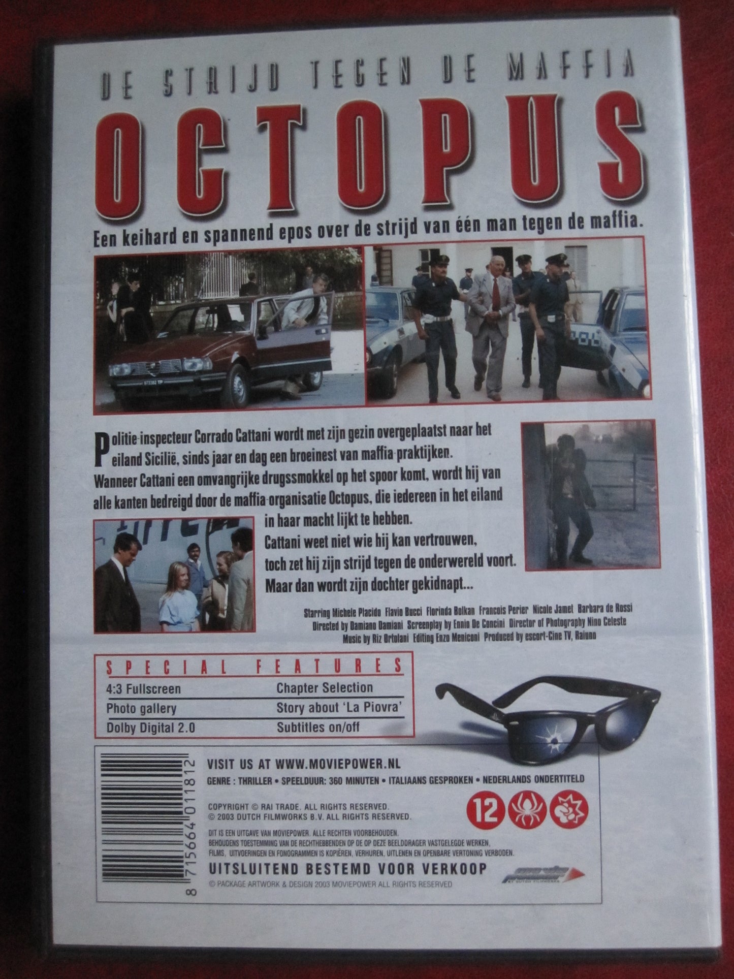 Octopus (La Piovra) Serie I (3 disc)