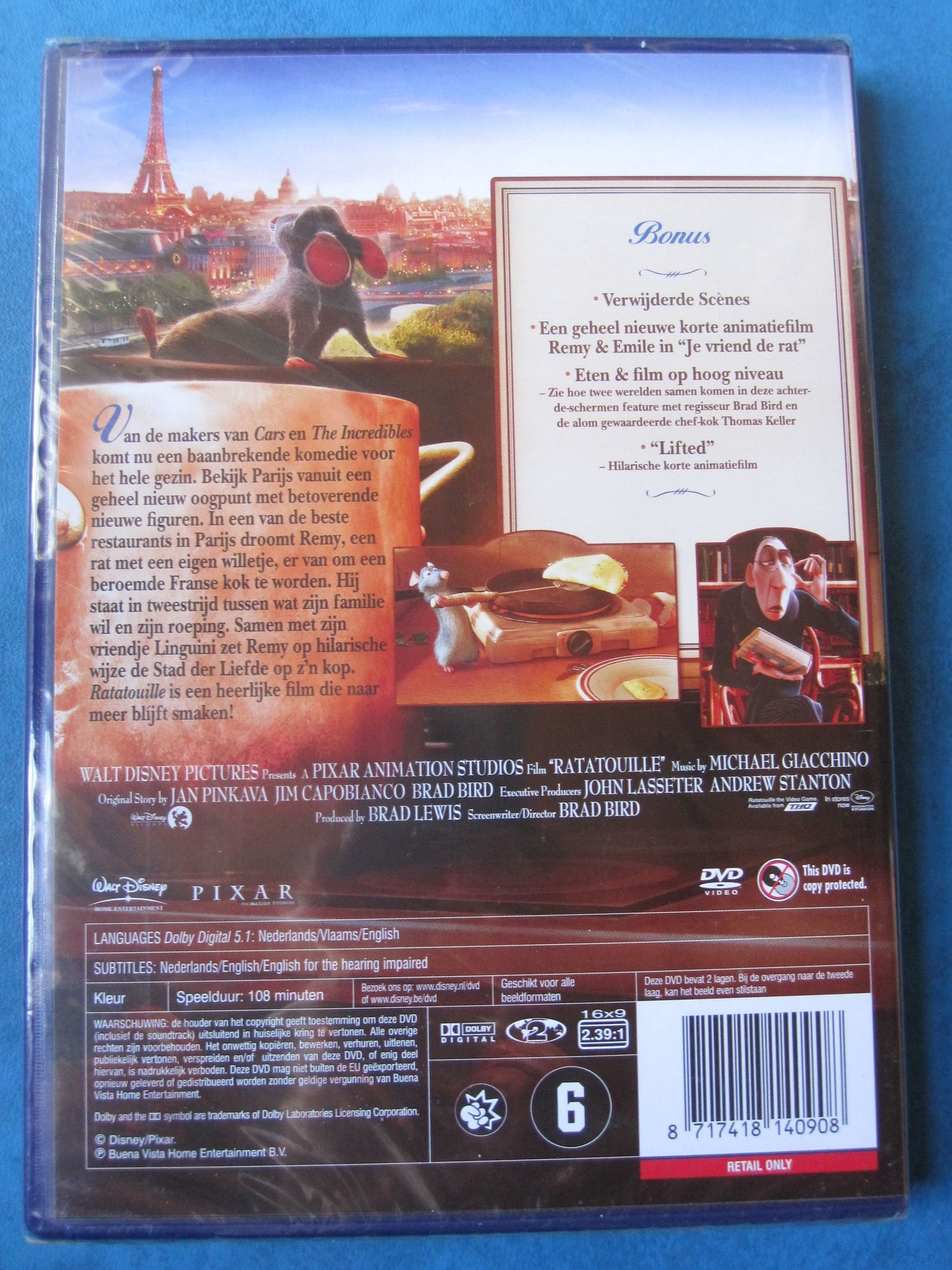 Ratatouille (2007) nieuw in de verpakking (DISNEY)