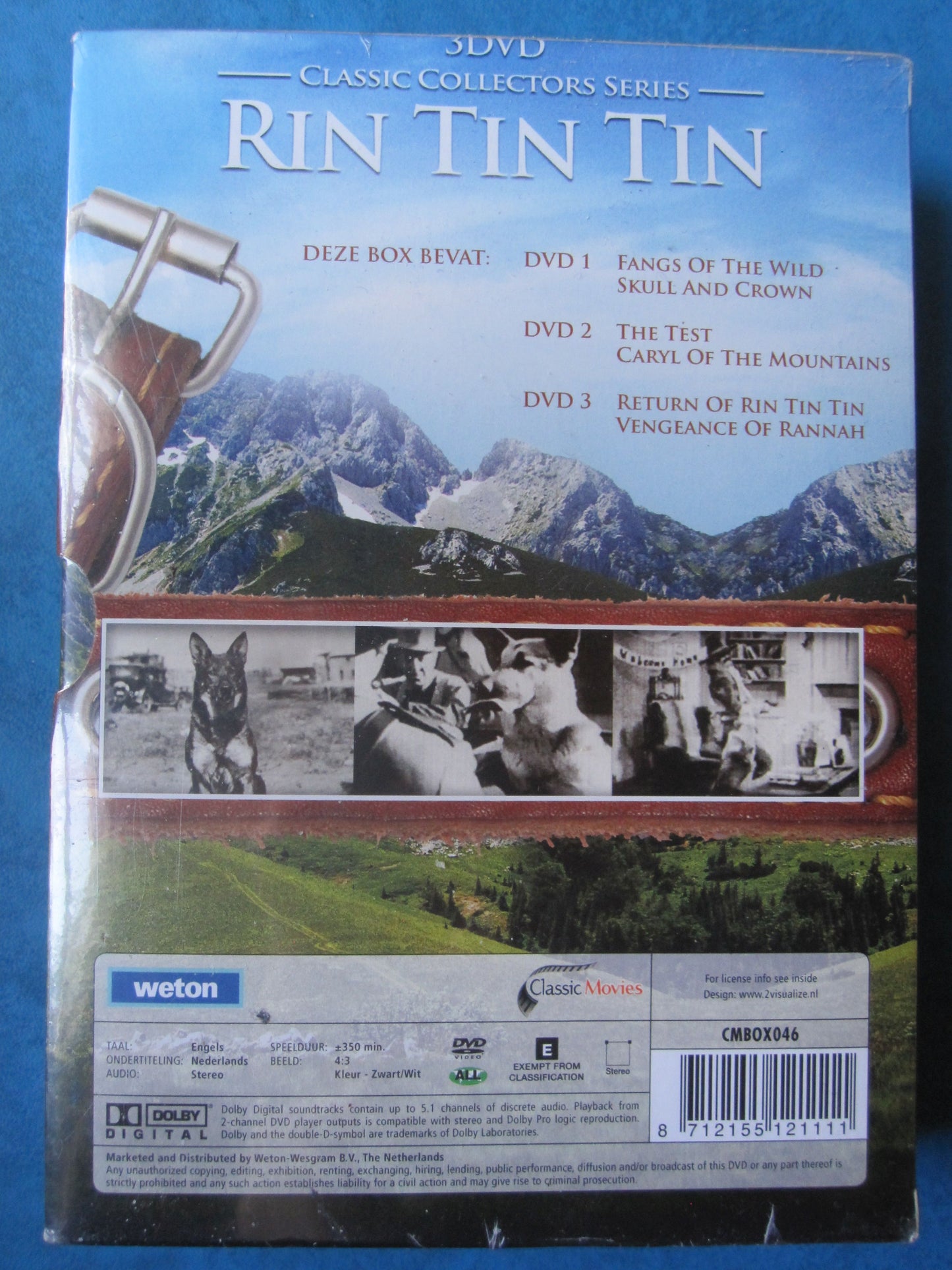 Rin Tin Tin (3 disc) nieuw in de verpakking