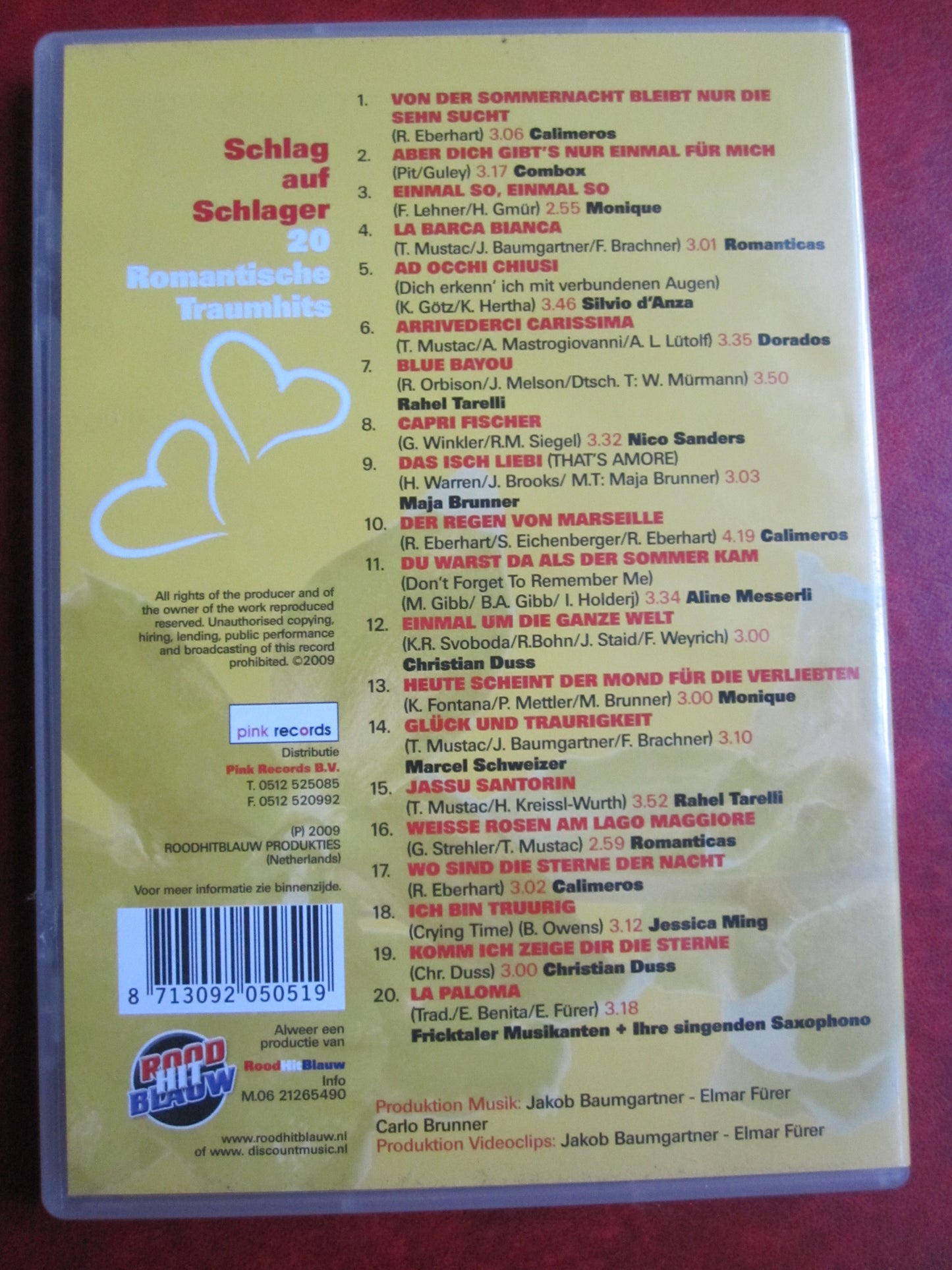 Schlag auf Schlager - 20 Romantische Traumhits