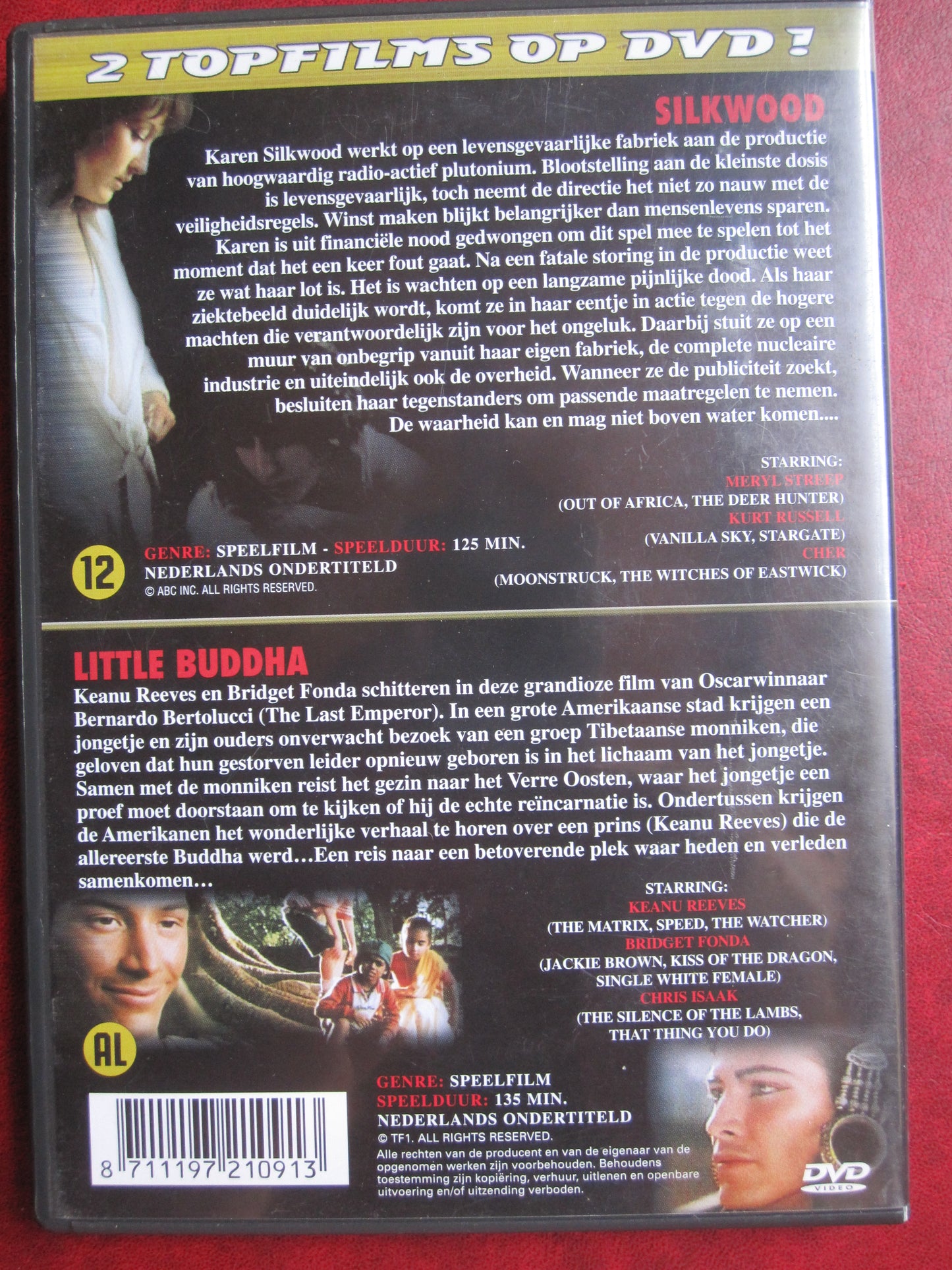 Silkwood + Little Buddha (2 films op 1 DVD)