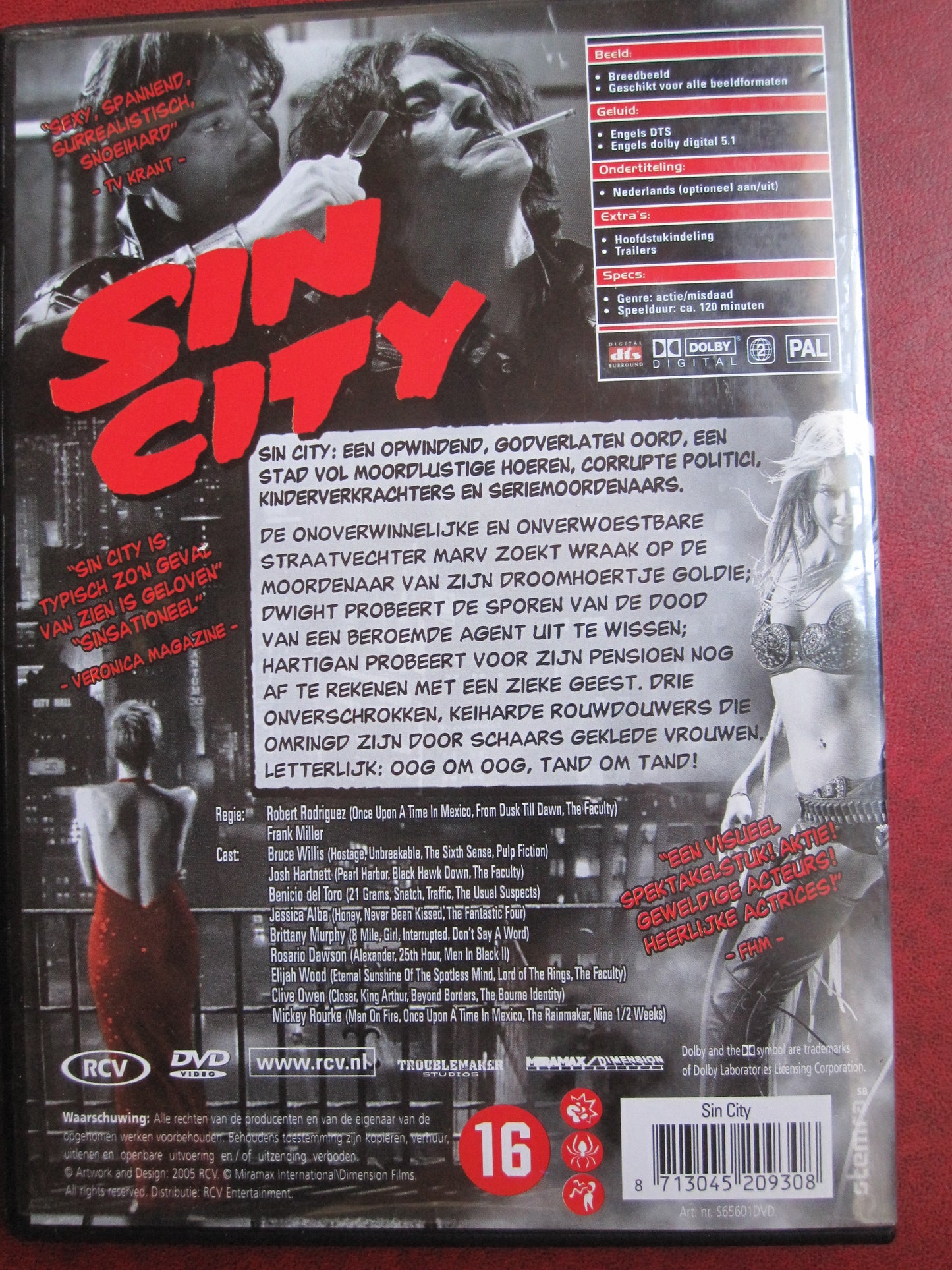 Sin City (2005) in speciale schuifhoes