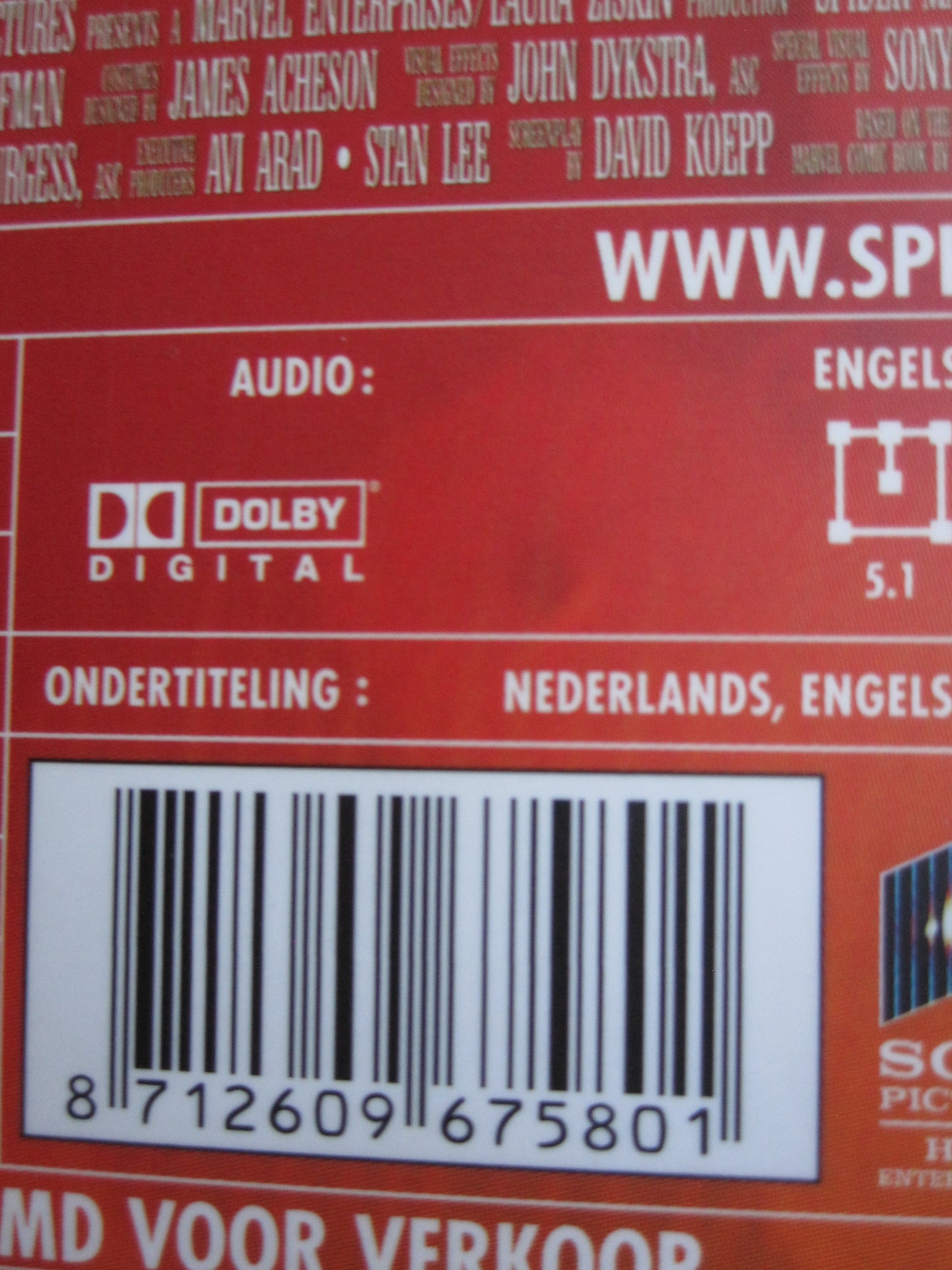 Spider-Man (2002) 2 disc