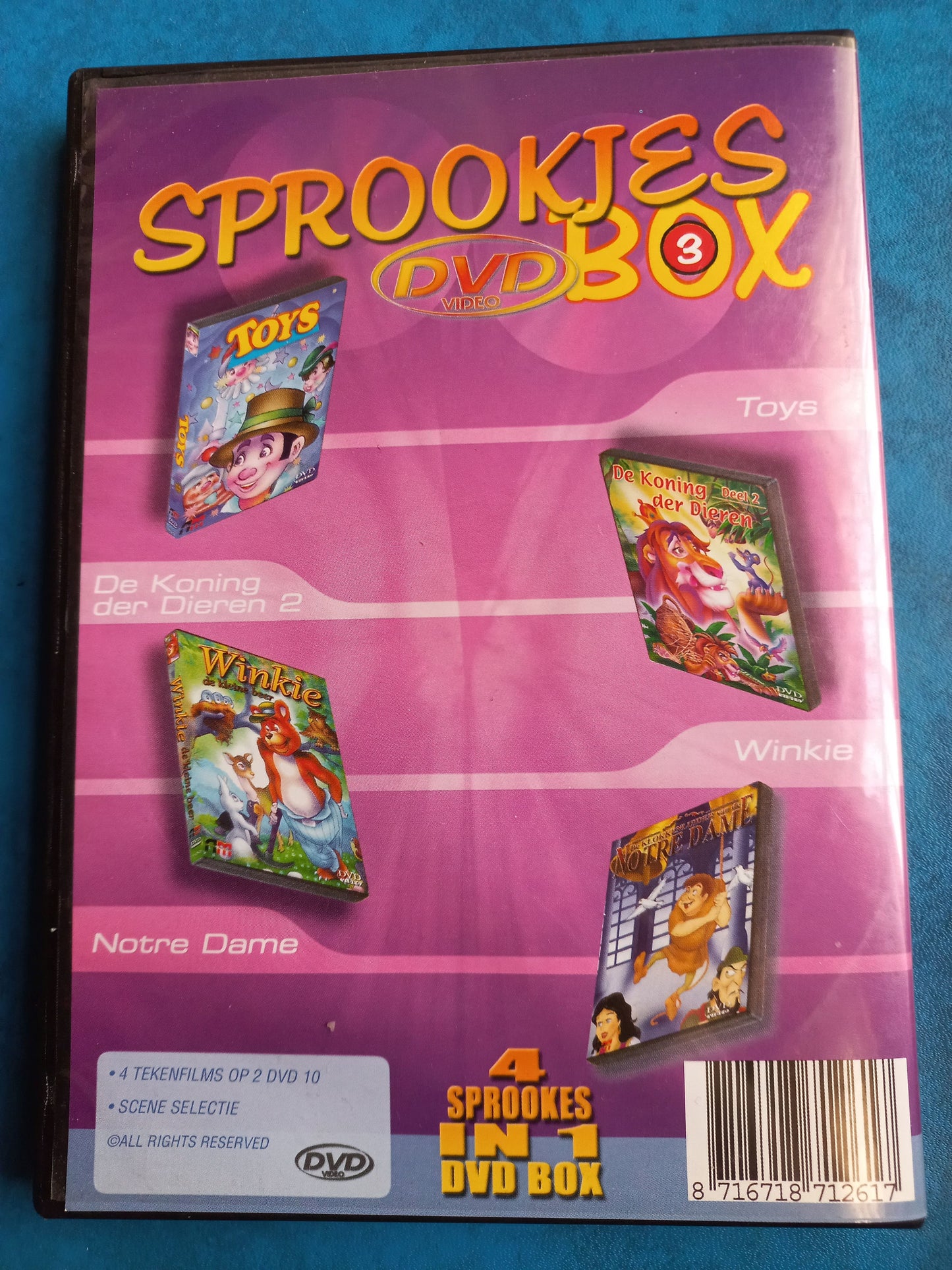 Sprookjes box 3 (4 films op 2 disc)
