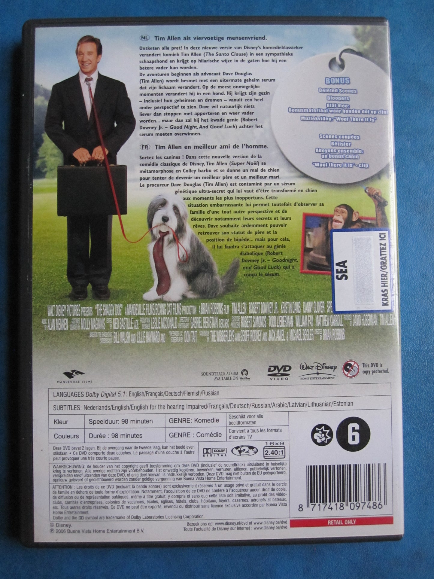 The Shaggy Dog (2006) DISNEY