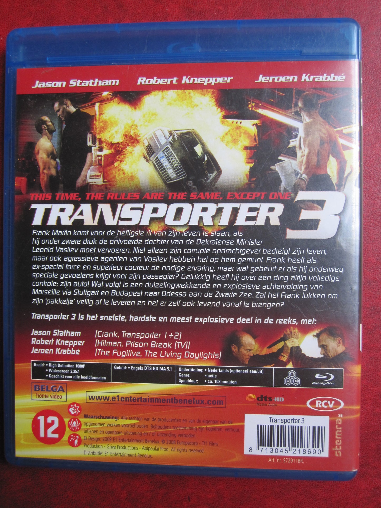 Transporter 3 (2008) BLU-RAY
