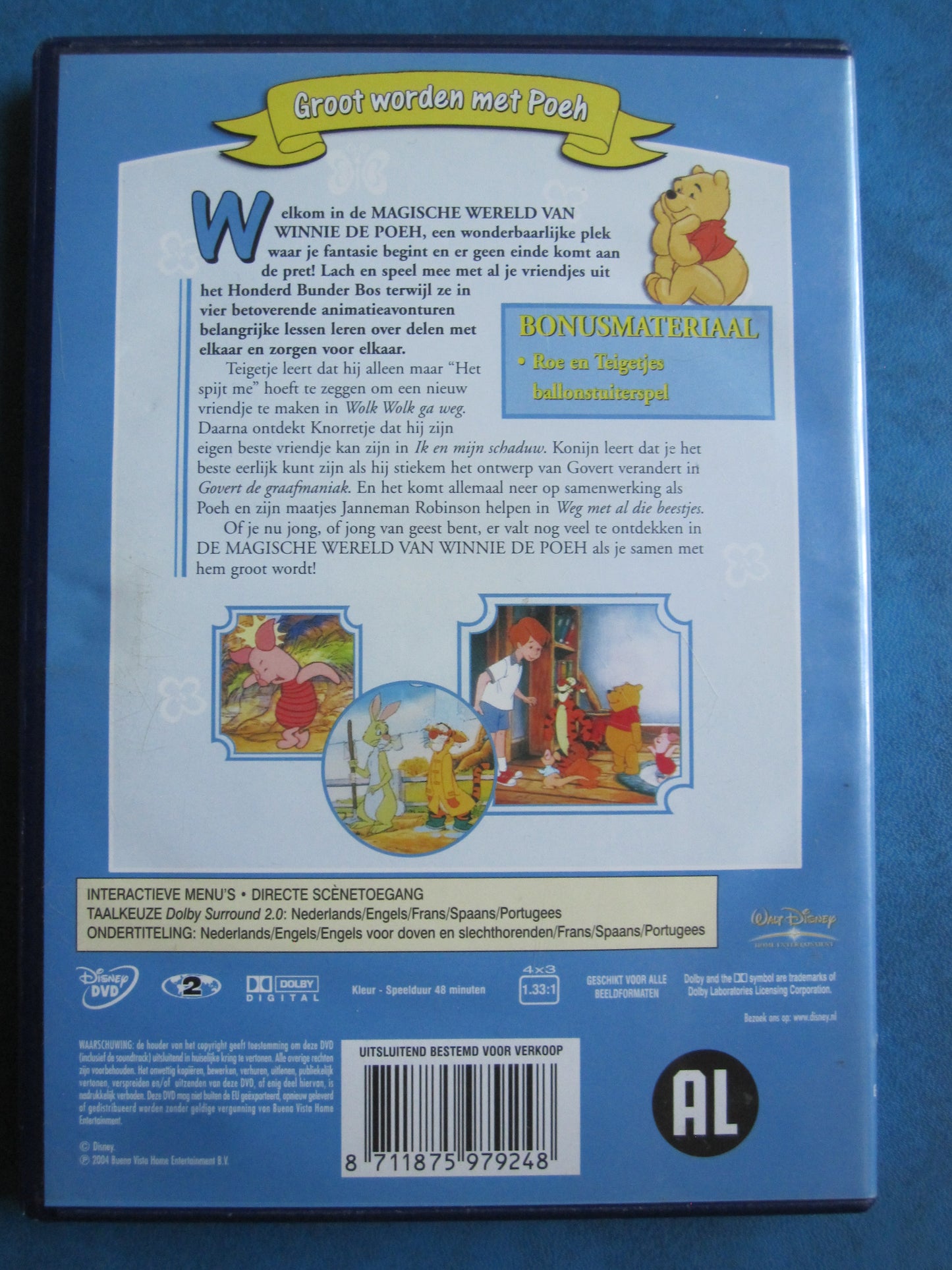 Winnie de Poeh - Groot worden met Poeh (2004) DISNEY