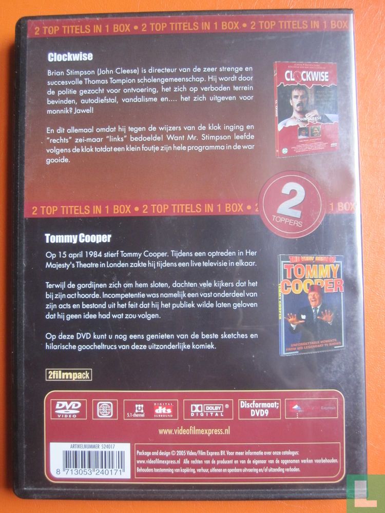Clockwise + The very best of Tommy Cooper