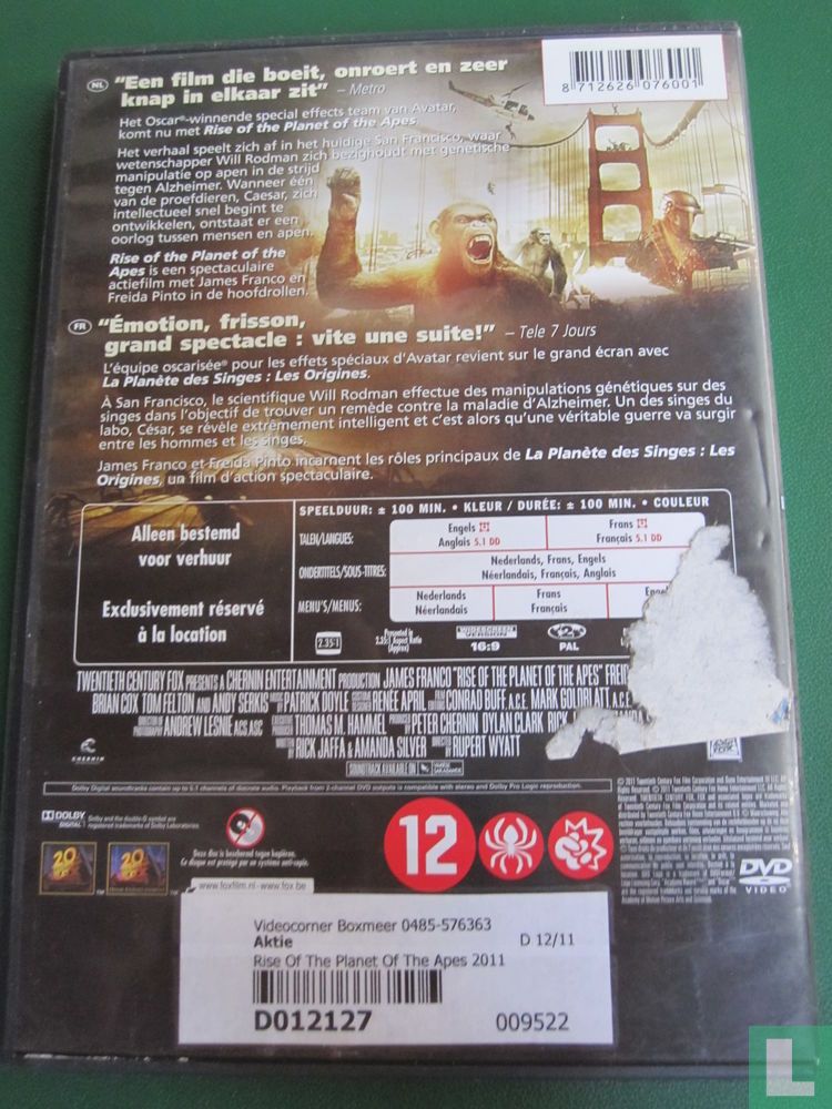 Rise of the Planet of the Apes (1)