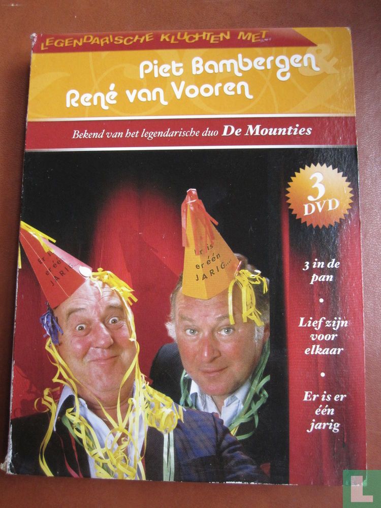 Piet Bambergen - René van Vooren - 3 In de pan + Lief zijn voor elkaar + Er is er een jarig