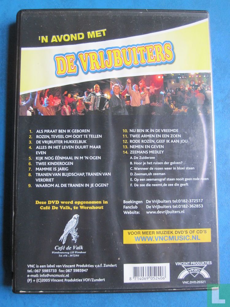 n Avond met De Vrijbuiters
