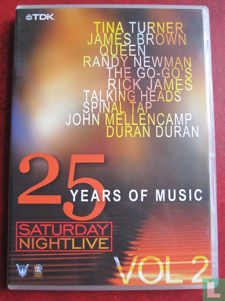 Saturday Night Live: 25 Years of Music Vol 2