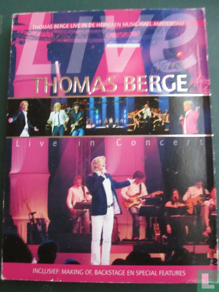 Thomas Berge - Live In Concert