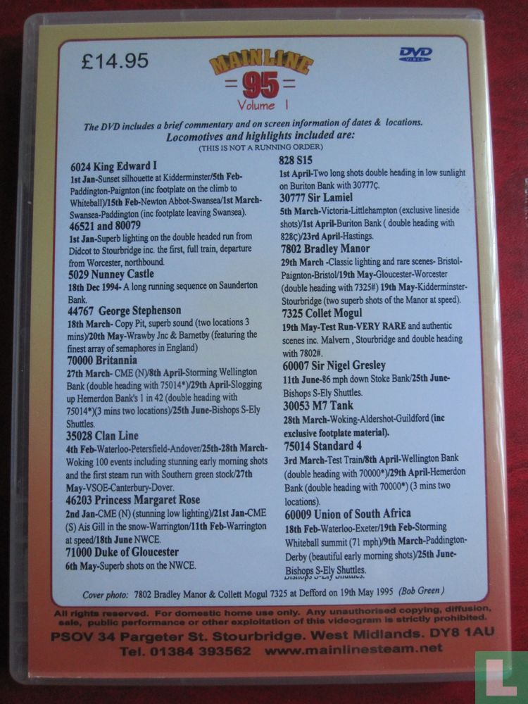 Mainline 95 volume 1