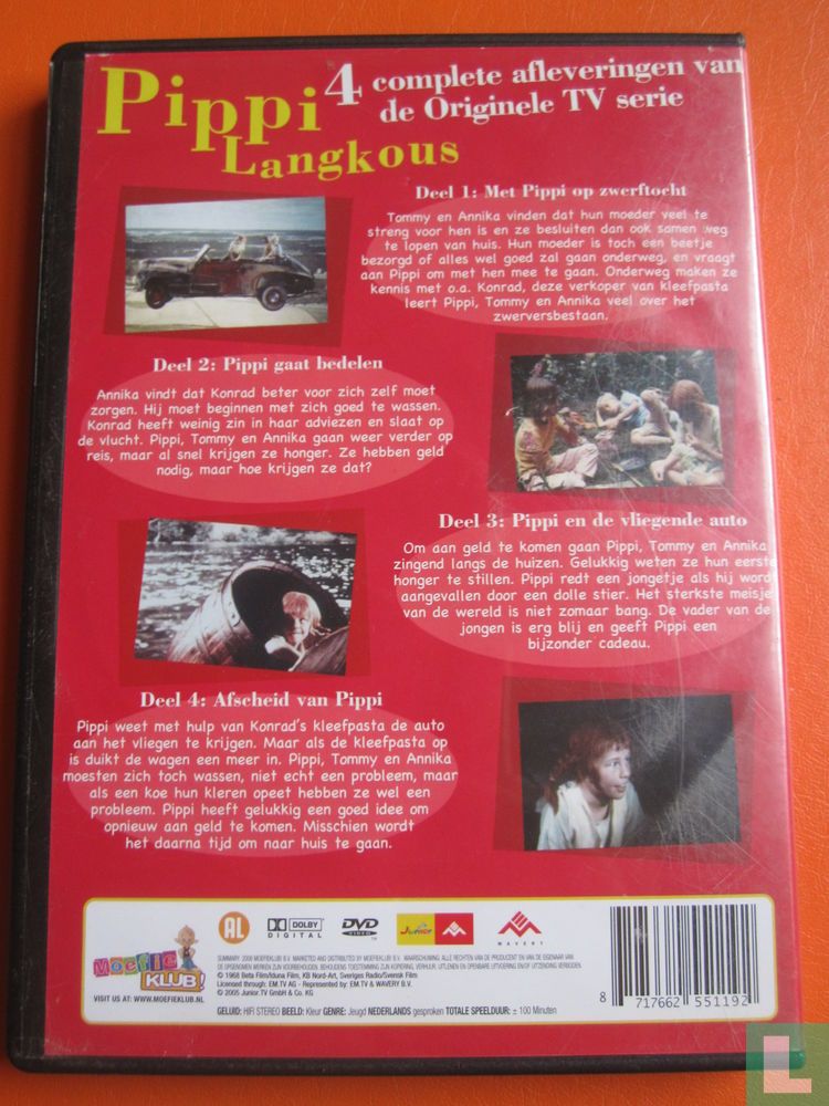 Pippi Langkous gaat op reis