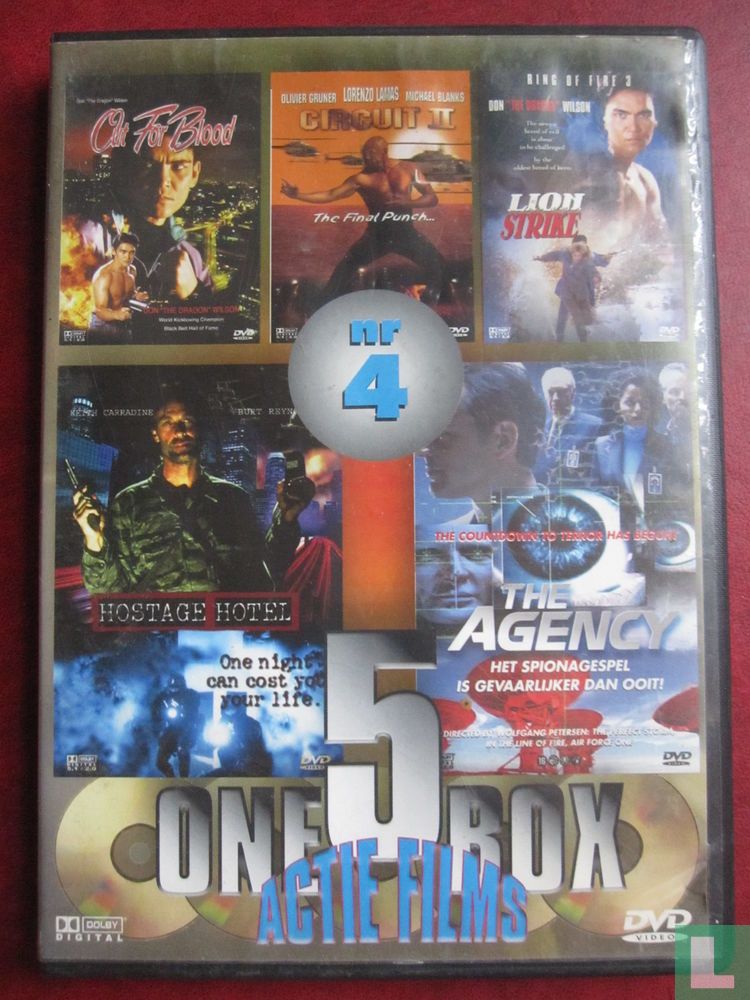 Out for Blood + Circuit II + Lion Strike + Hostage Hotel + The Agency