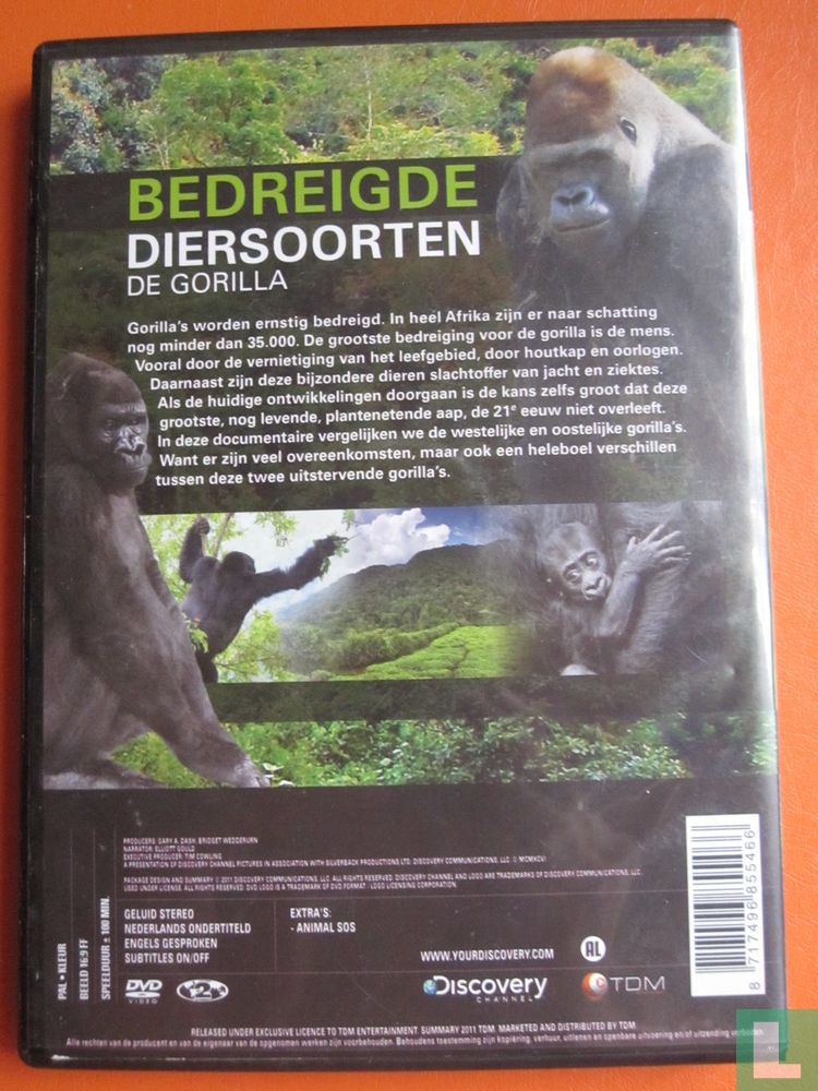 Bedreigde Diersoorten - De Gorilla (2)