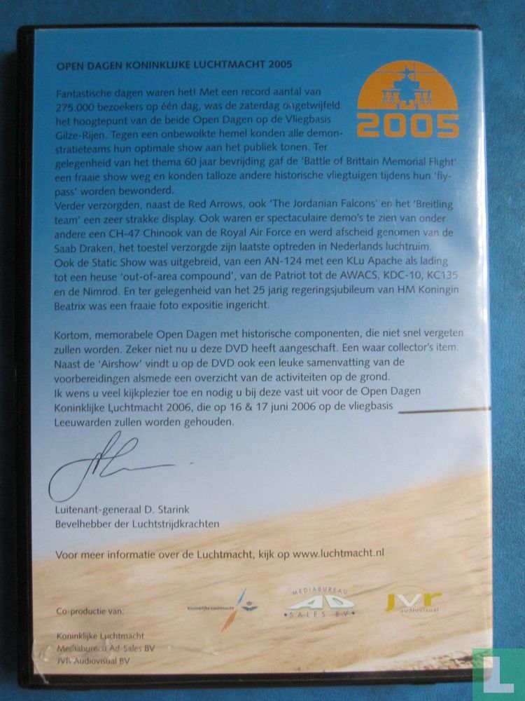 17 & 18 Juni 2005 open dagen luchtmacht