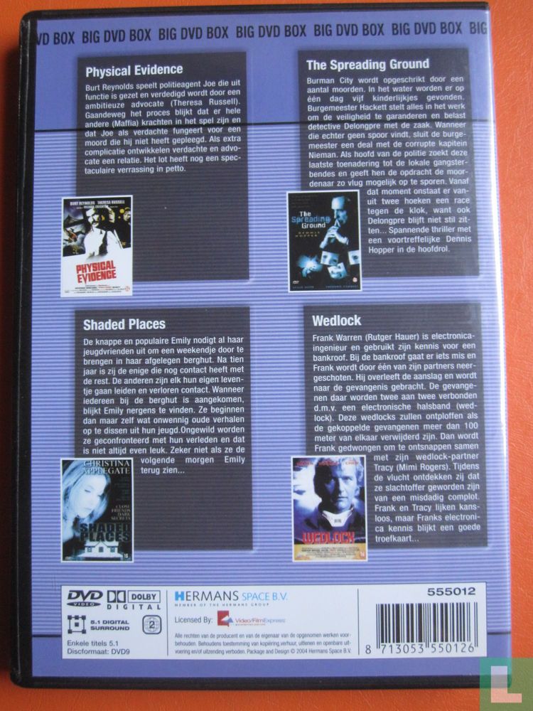 Big DVD Box - 4 films op 2 DVD