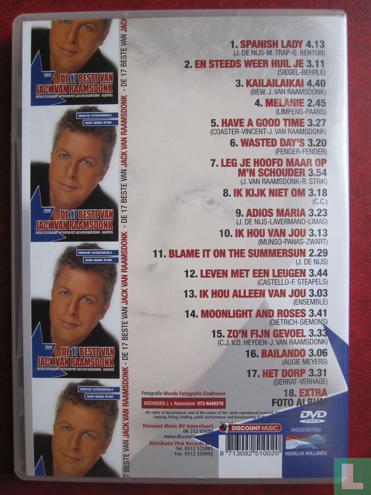 De 17 beste van Jack van Raamsdonk