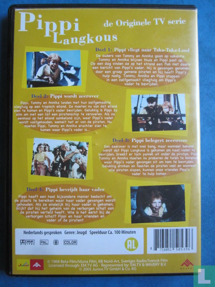 Pippi Langkous Grote piratenavontuur
